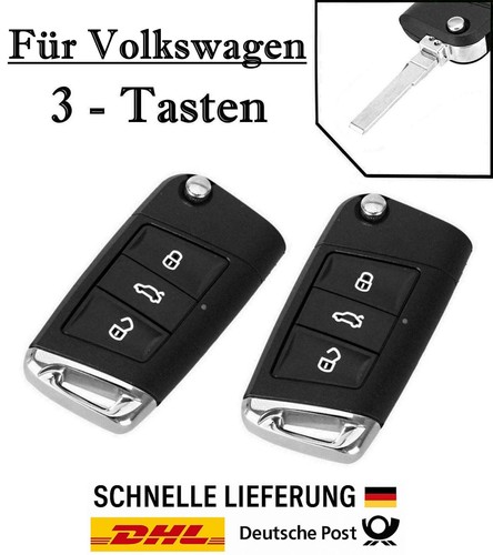 Ersatz klappschlüssel - 2x,