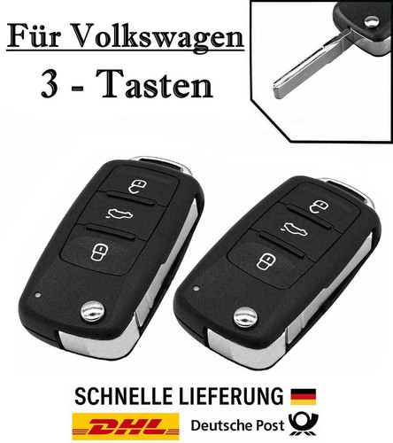 Ersatz klappschlüssel - 2x,